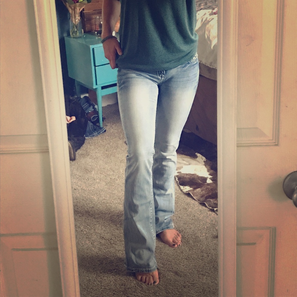 Grace in LA jeans size 26 medium rise